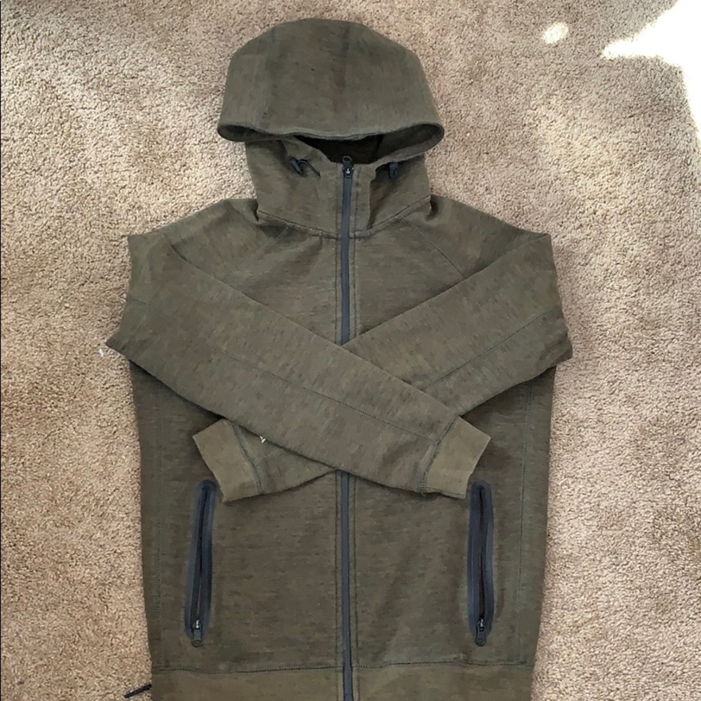 Men’s olive AE hoodie